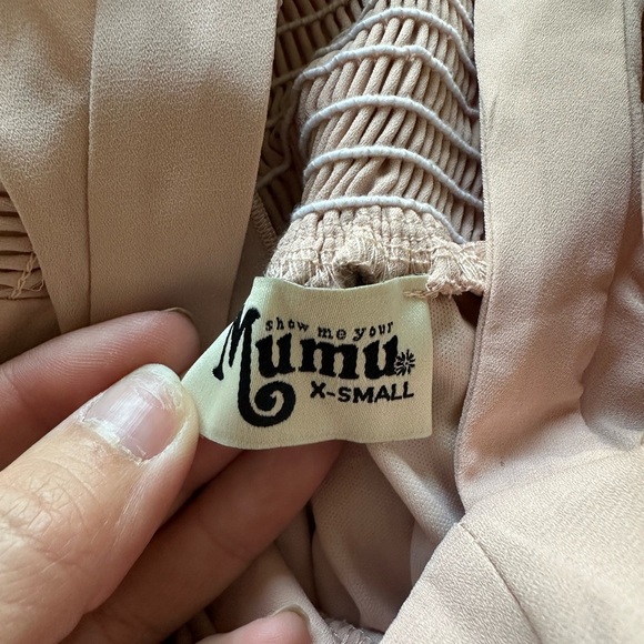 Show Me Your MuMu Dusty Blush Maxi Dress - Picture 6 of 6